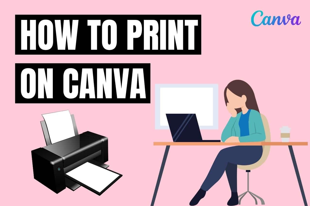 how to print on canva