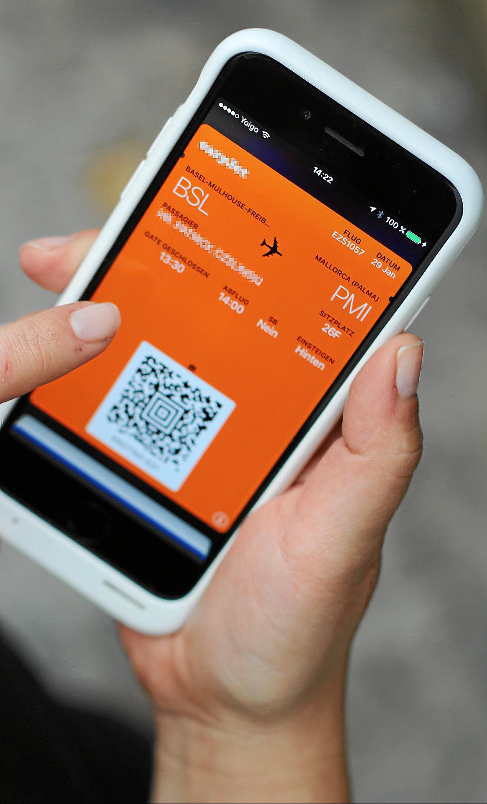 how to print easyjet boarding pass from iphone
