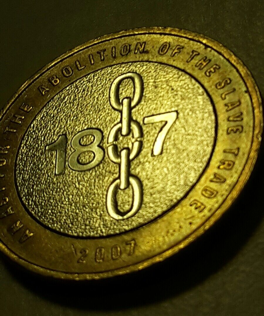 what is the printing error on the 1807 £2 coin