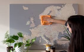 how to clean a canvas print